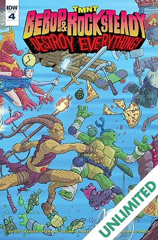 Teenage Mutant Ninja Turtles: Bebop & Rocksteady Destroy Everything #4